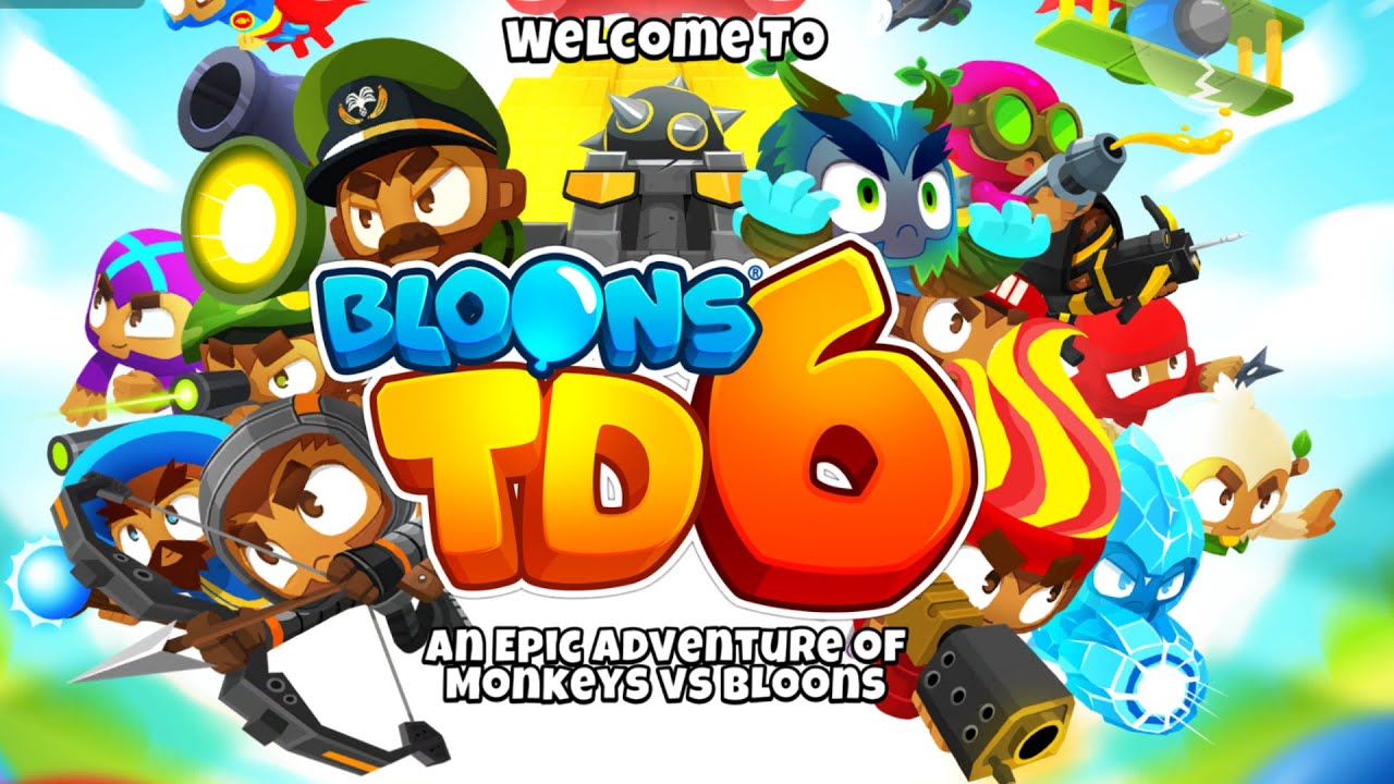 Black Border Bloons TD6 (No Commentary) Bazaar [Hard] Chimps