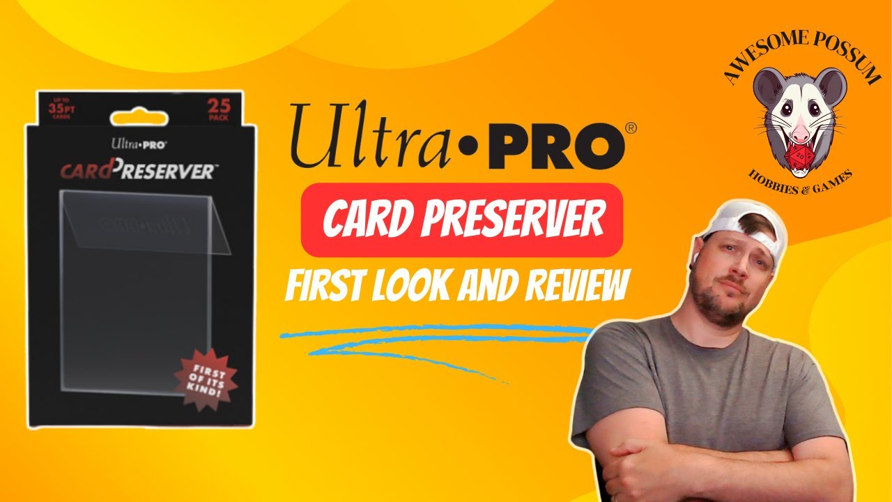 Ultra Pro Card Preserver Unboxing & Review | Protect Your Card Collection |