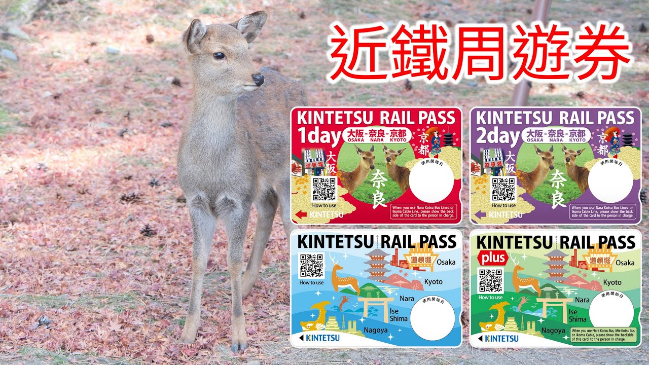 近鐵周遊券Kintetsu Rail Pass - 從京都、大阪、名古屋暢遊奈良縣、三重縣的好用交通票券