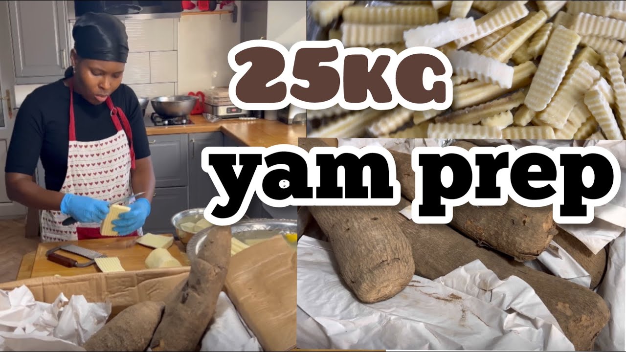 BULK YAM PRESERVATION  (vlogmas day 4)