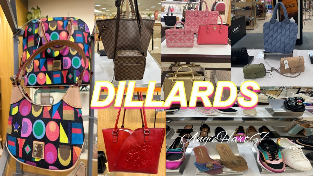 DILLARD’S ✨DESIGNER LUXURY handbags and shoes shopping #angiehart67 #louisvuitton #gucci