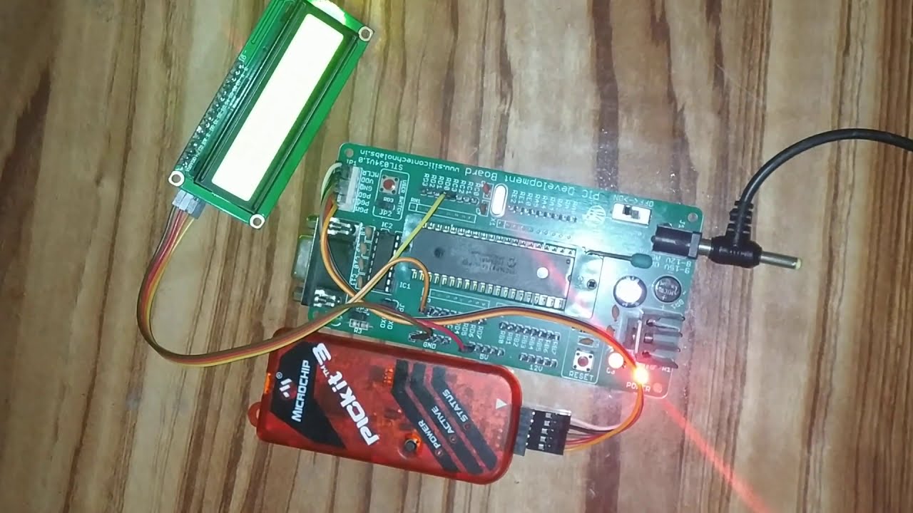 [PIC16F877A] : Interfacing I2C LCD 16×2 With PIC Microcontrollers