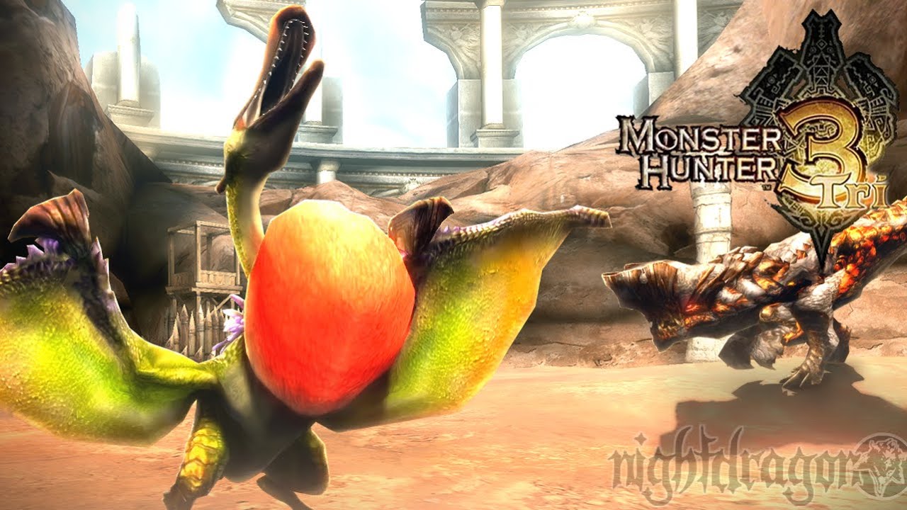 Monster Hunter Tri (Wii) Online - Arena: Barroth and Qurupeco
