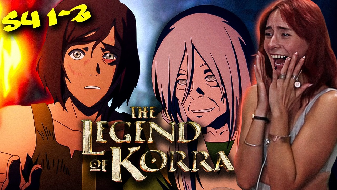 IT STARTS OFF LIKE THIS?! | The Legend of Korra Season 4 Ep 1-2 REACTION!