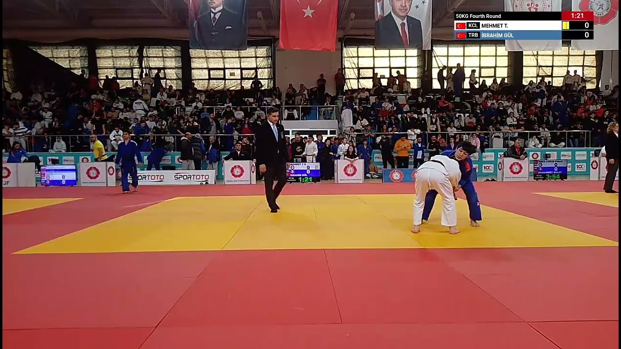 MEHMET TALHA KARAGÜDEKOĞLU - İBRAHİM GÜL 50KG Fourth Round