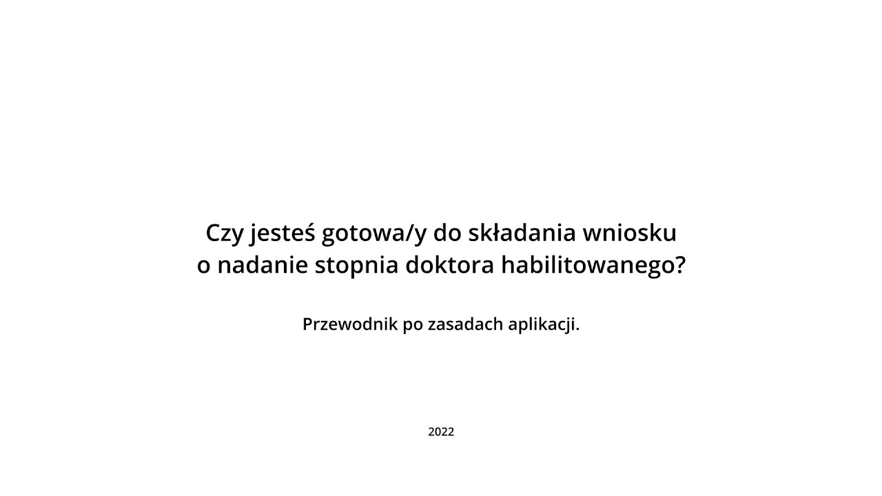 Czy jesteś gotowa/y do składania wniosku o nadanie tytułu profesora? Przewodnik po zasadach.