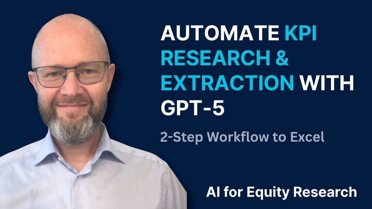 KPI Automation Workflow with GPT-5 (Save Hours)