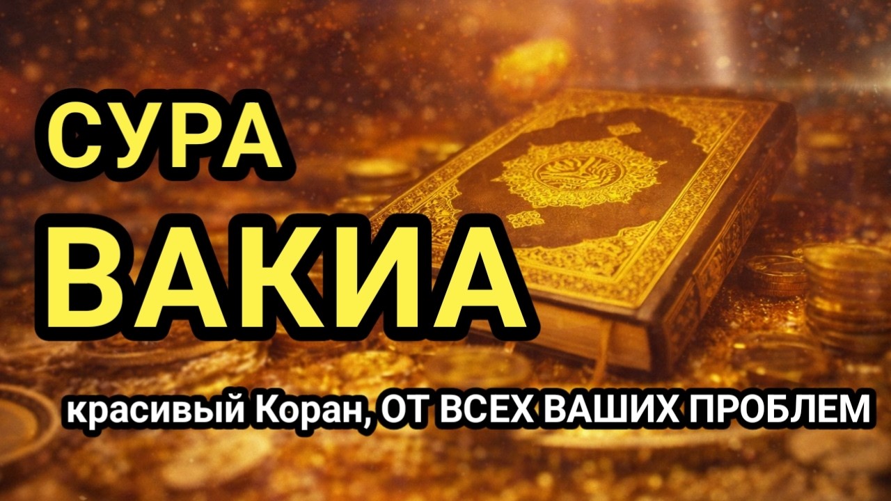 Сура Вакиа открывает вам двери богатства, денег, риска и бизнеса!   Сура Богатства