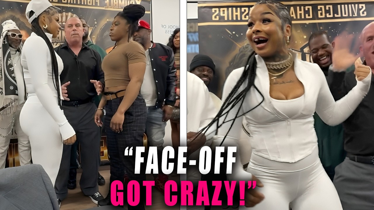 Chrisean Rock Brings the Whole Squad to Boxing Face Off vs Zenith Zion