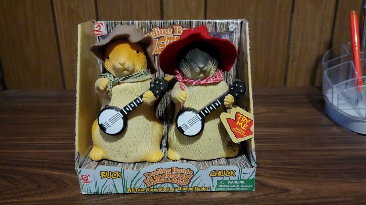 Gemmy Dueling Banjo Hamsters