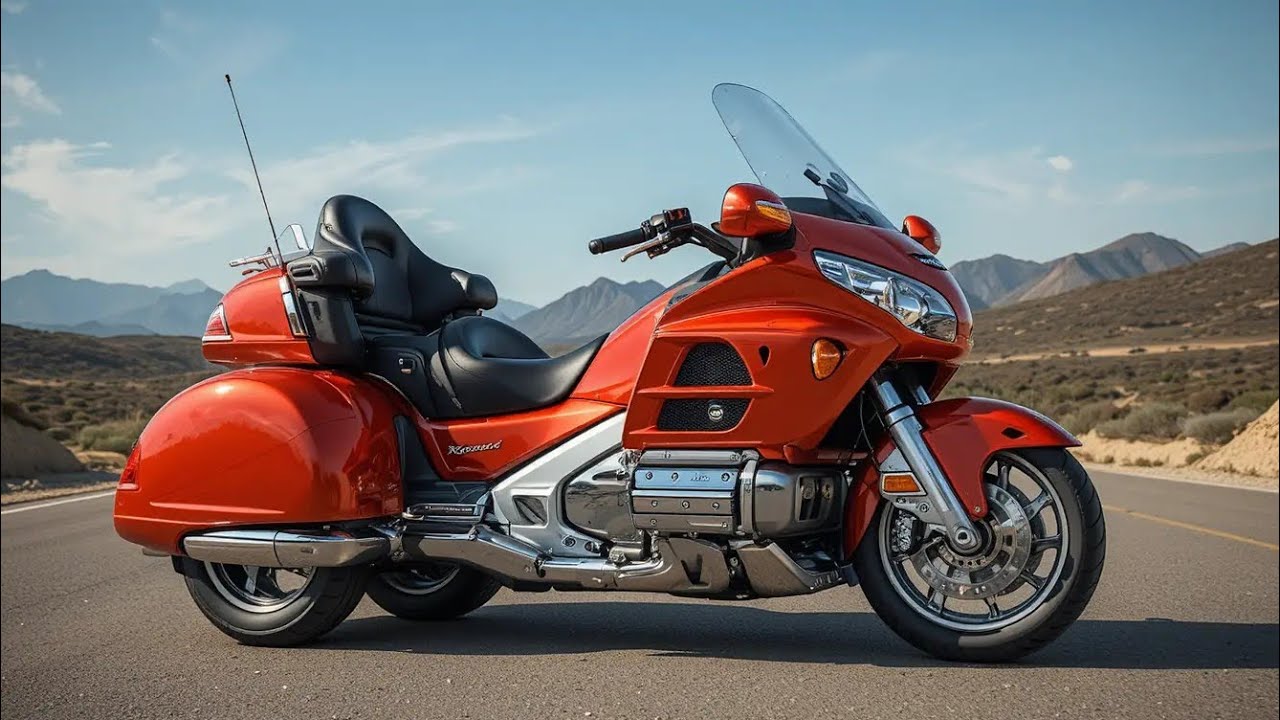 Обзор мотоцикла Honda Gold Wing Trike 2026 года – роскошный трехколесный туристический мотоцикл в...