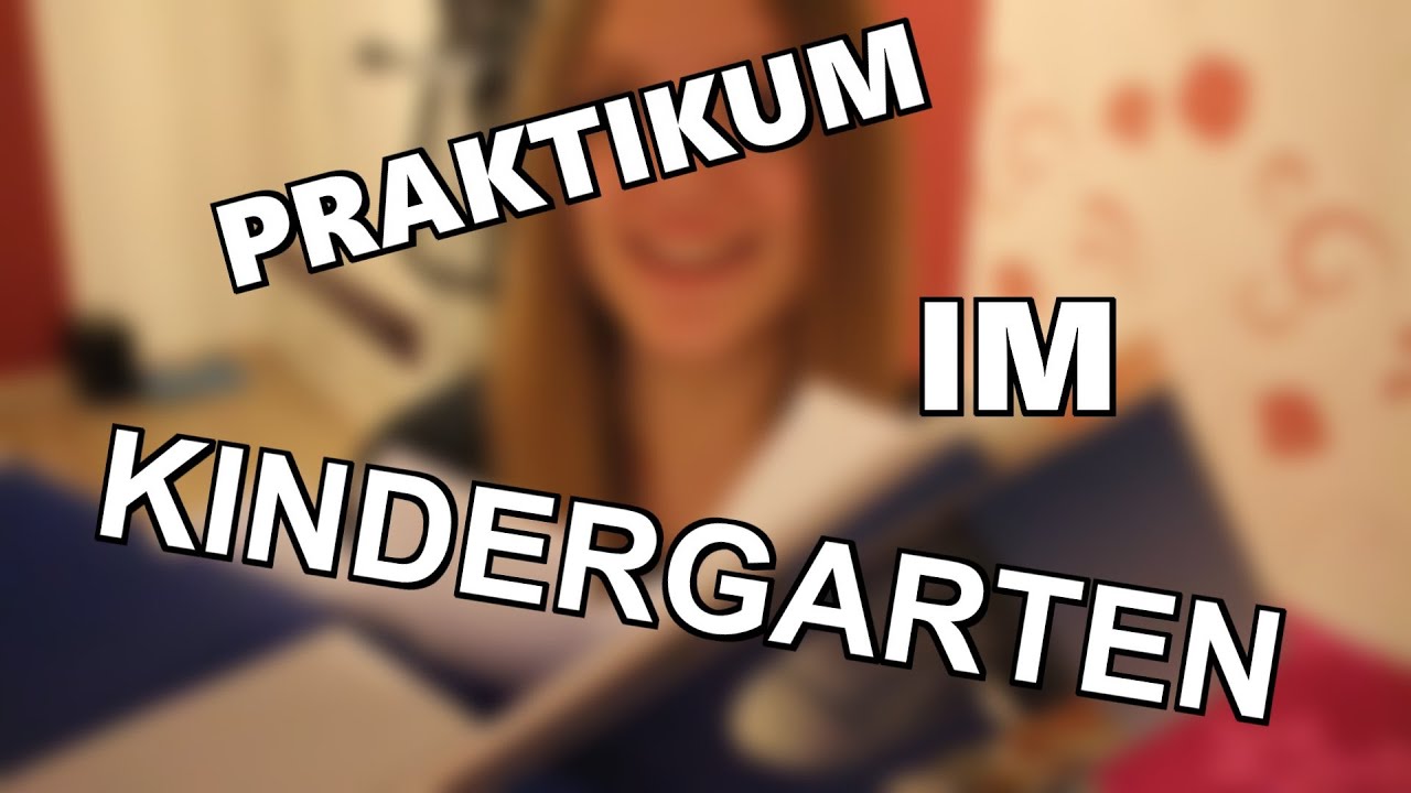 ICH WAR IM KINDERGARTEN
