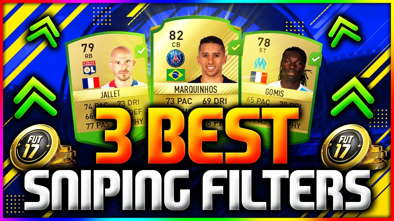 FIFA 17 | 3 BEST SNIPING FILTERS - FIFA 17 BEST TRADING METHODS (FIFA 17 BEST SNIPING FILTERS)