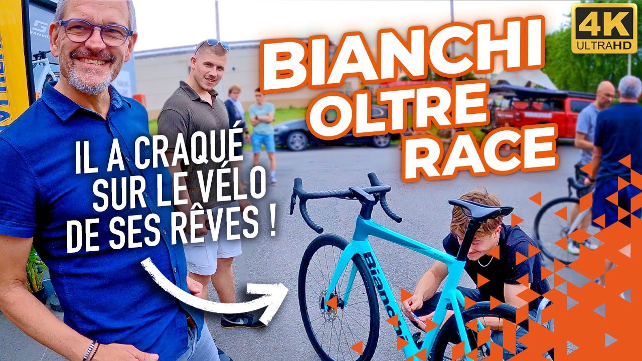 BIANCHI OLTRE RACE | IL A CRAQUÉ SUR LE VÉLO DE SES RÊVES !
