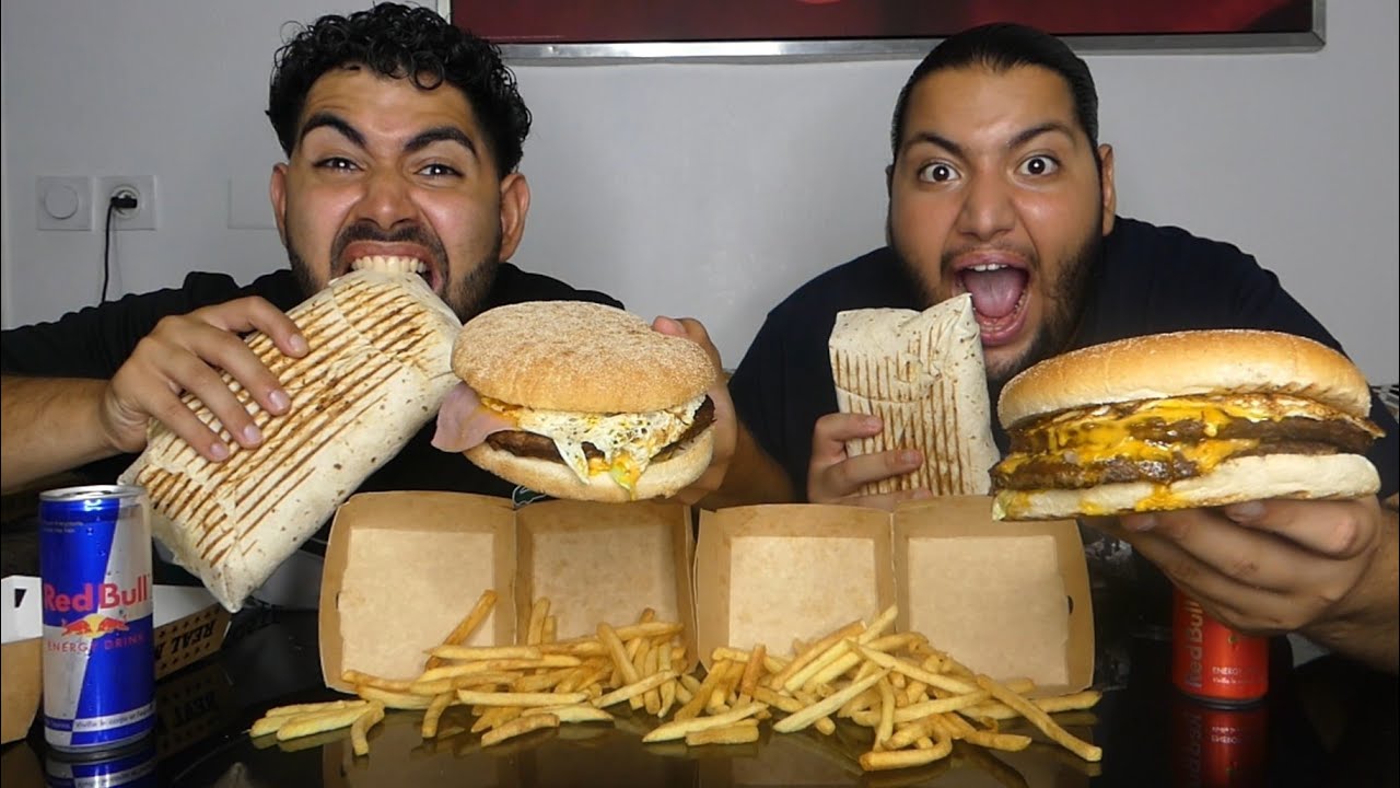 DÉGUSTATION TACOS XXL + BURGER DOUBLE STEAK ! 🌯 🍔