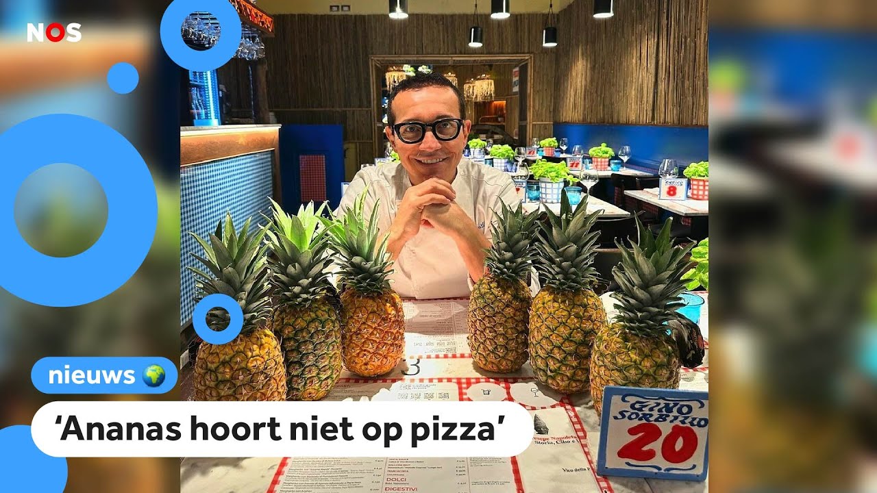 Italiaanse pizzabakker krijgt kritiek op pizza Hawaï