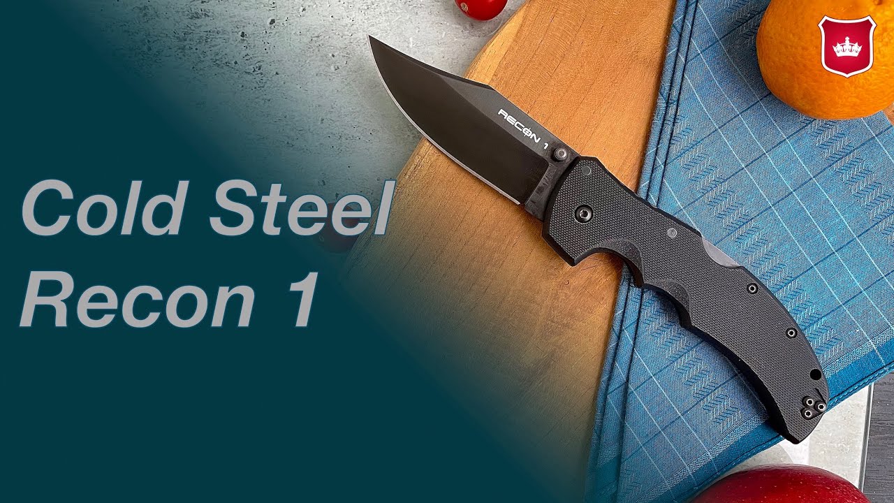 Cold Steel Recon 1 - N&oacute;ż taktyczny pełną gębą w Twojej kieszeni