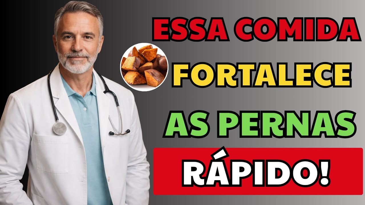 🦵 Pernas Fracas? 7 Alimentos que RECONSTROEM a Força e evitam Quedas!