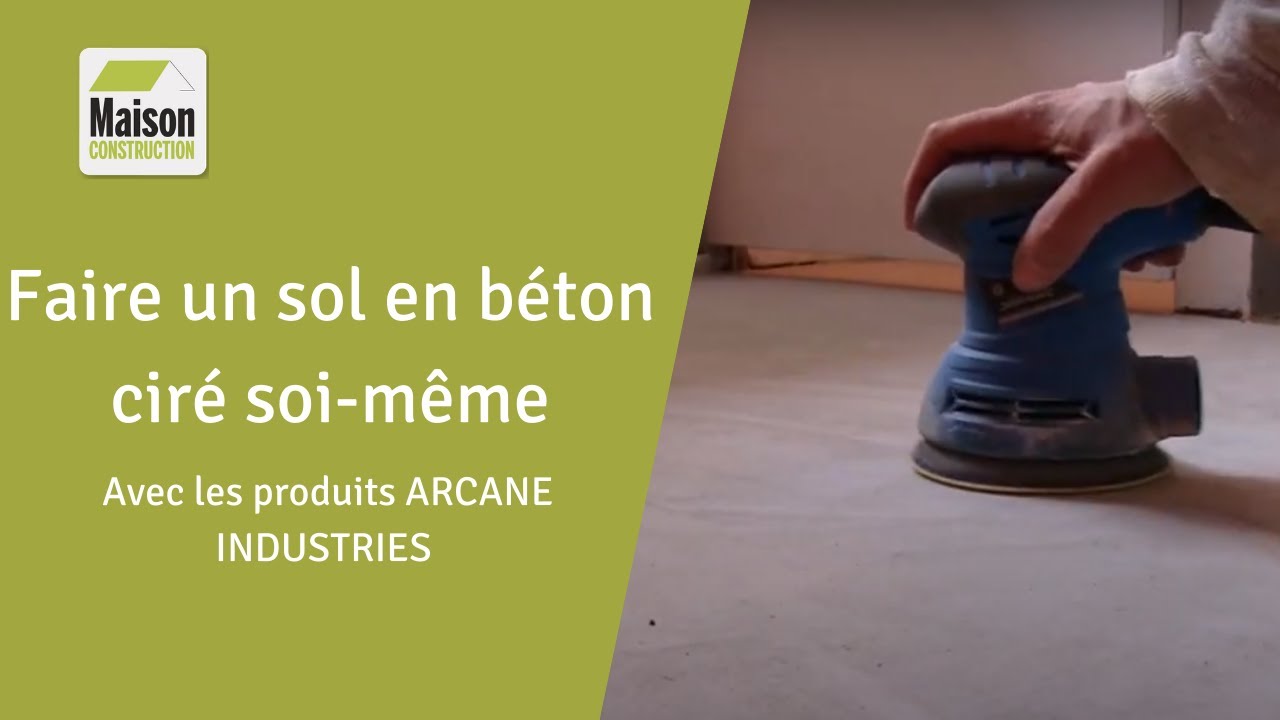 Comment faire un sol en béton ciré soi-même ?