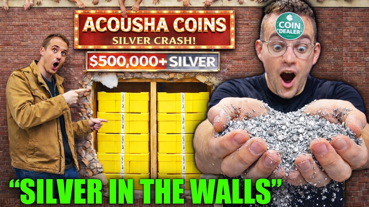 MAYHEM At Coin Shop AS SILVER CRASHES!