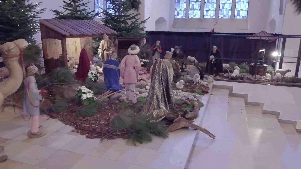 Die Krippe in der St.  Dionysius Kirche Recke