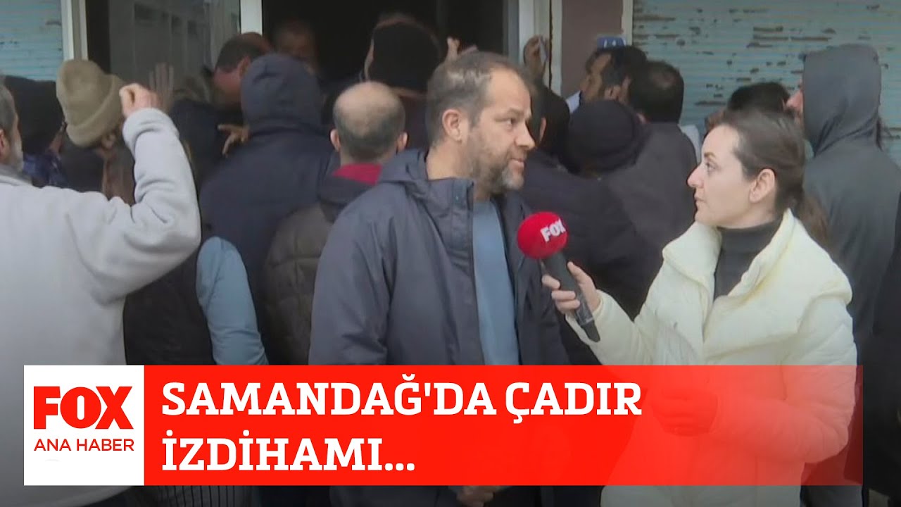 Samandağ'da çadır izdihamı... 21 Şubat 2023 Selçuk Tepeli ile FOX Ana Haber