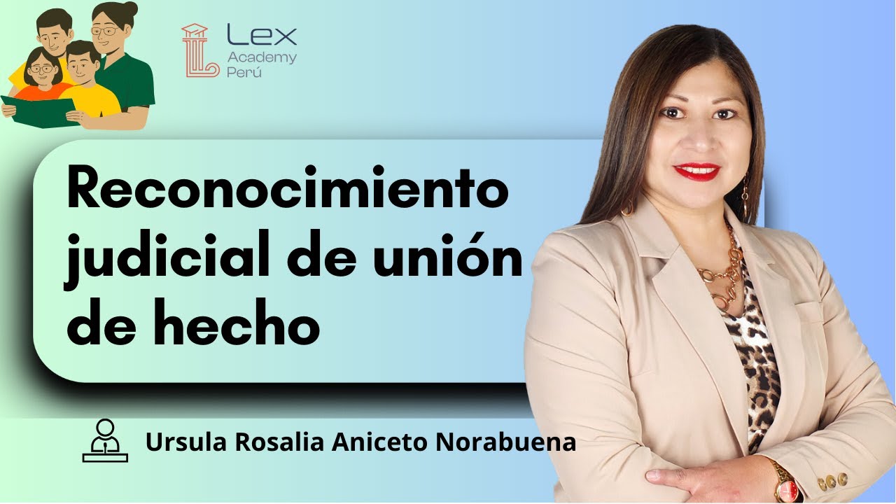 Reconocimiento judicial de unión de hecho