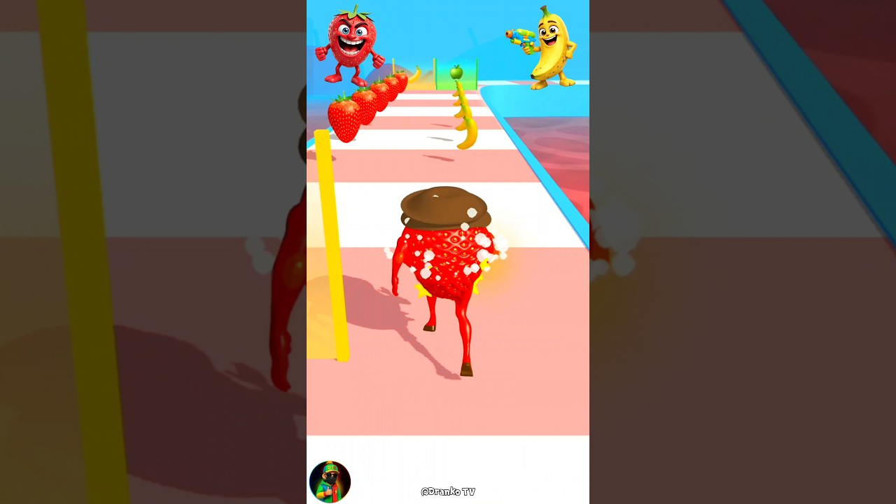 Fruit Runner 3D Epic Twist Gameplay ⁉️Level -♾️#shorts #gaming #youtubeshorts #games