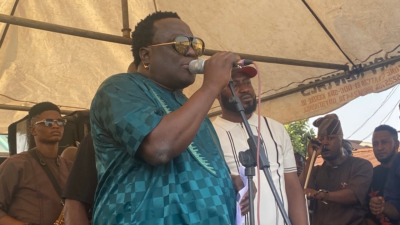 KING SAHEED OSUPA PERFORMANCE AT IBADAN FOR AYEDADE PLANK SELLERS SAME DAY HE ARRIVED FROM AMERICA