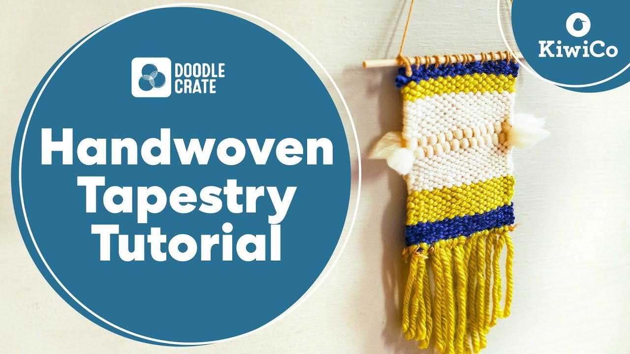 How to Weave a Tapestry for Kids | Doodle Crate Project Instructions | KiwiCo