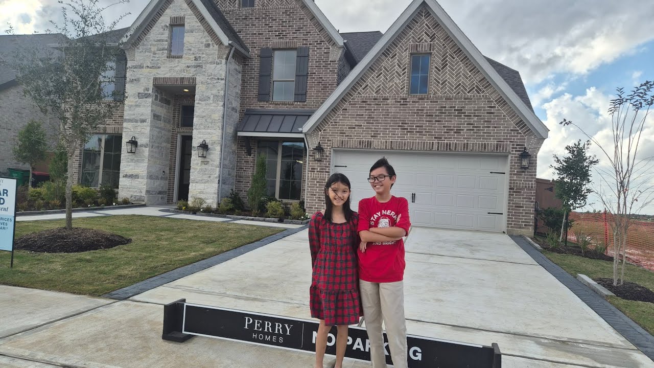 Checking out this gorgeous home in Katy Texas with me.มาดูบ้านใหม่Katy Texasกันค่ะ