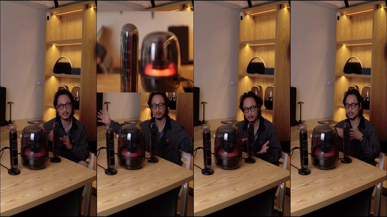 REVIEW HARMAN KARDON SOUNDSTICKS 5 THIẾT KẾ ĐỘC LẠ CÔNG SUẤT 190W