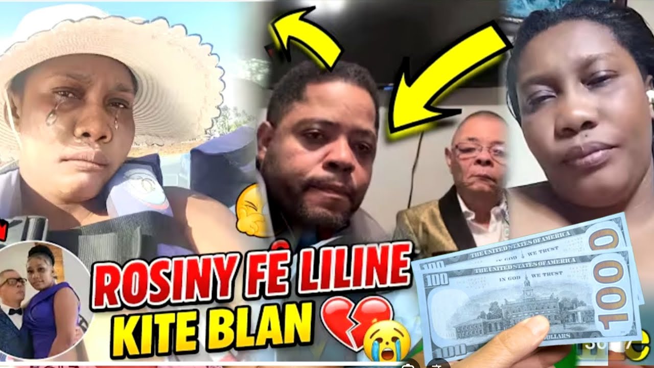 PASTEUR ROSINY Fè Liline kite ak Blan🙆‍♂️LILINE te gen lòt nèg St domingue 😳VIDEO a fèm sezi anpil..