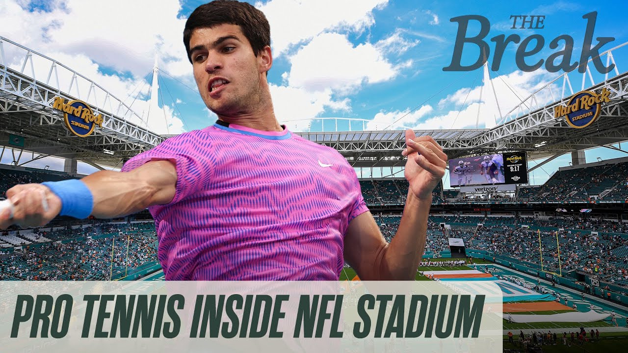 Why the Miami Open is played inside an NFL stadium | The Break