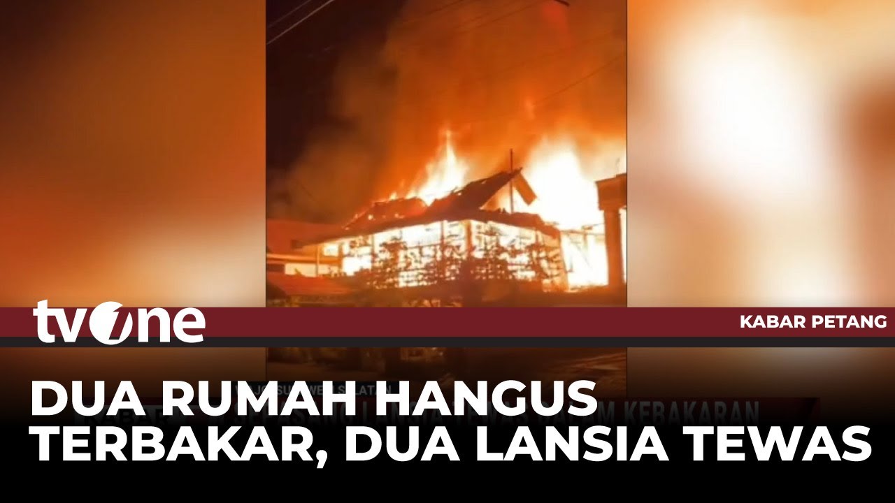 TRAGIS!! Sempat Selamatkan Anak dan Cucunya, Sepasang Lansia Tewas saat Kebakaran Rumah | tvOne