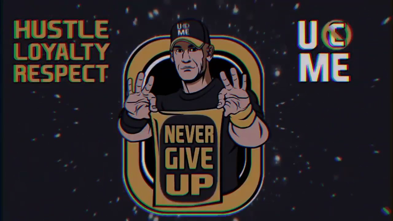 John cena entrance yellow and black
