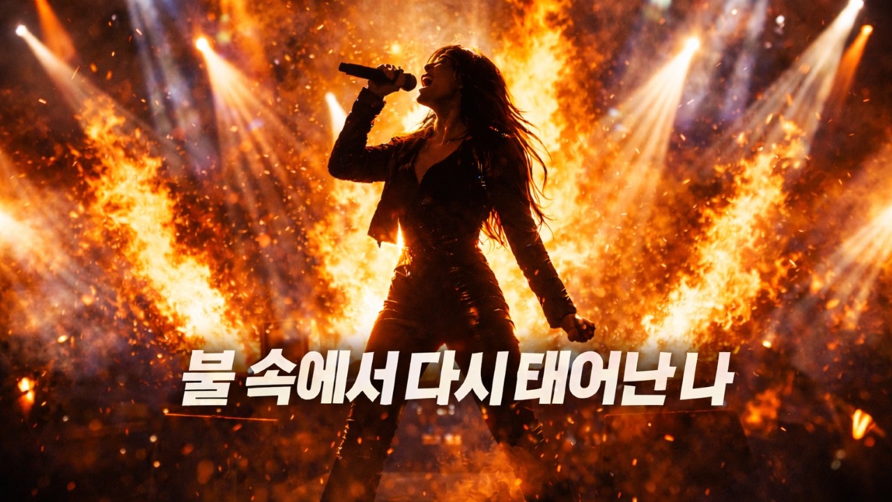 불속에서 다시 태어난 나!