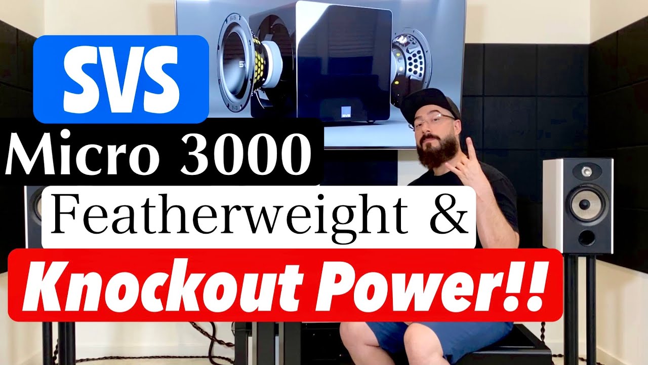Обзор сабвуфера SVS Micro 3000 и как снять решетку.