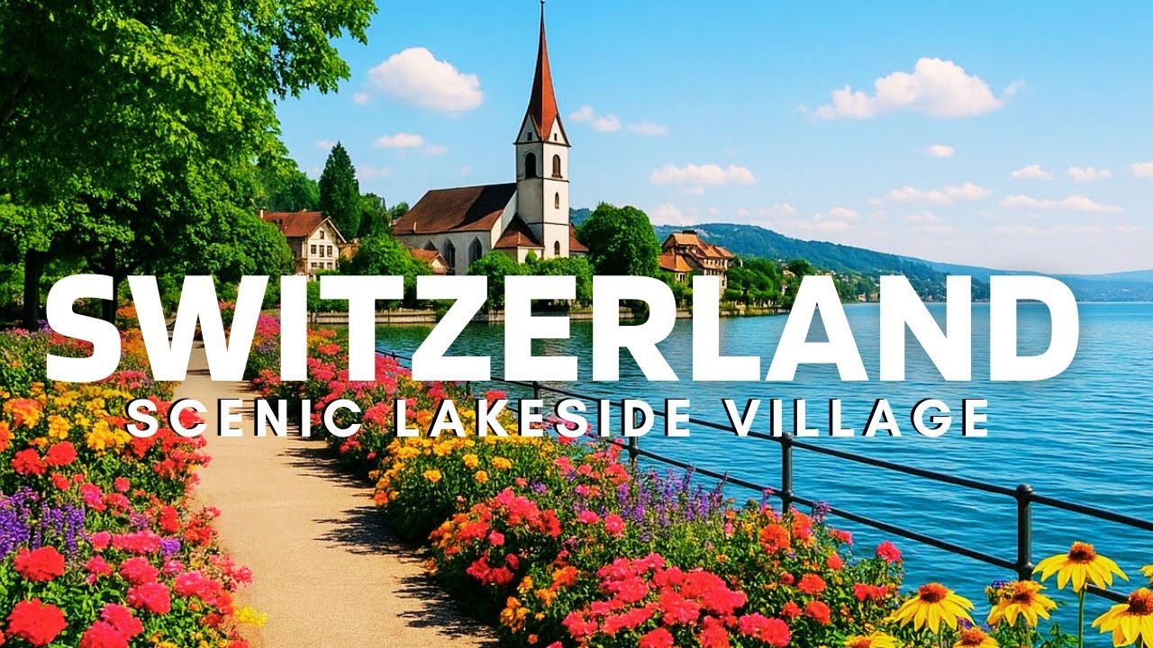 Switzerland Horgen Walking Tour | Old Town & Scenic Lake Views