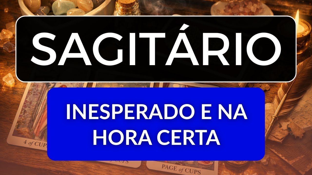 SAGITÁRIO • Já tem data marcada para esse dinheiro que chega para solucionar sua vida 