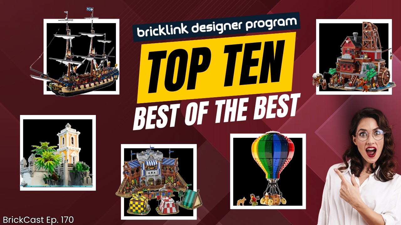 Рейтинг 10 лучших наборов, когда-либо созданных в рамках программы BrickLink Designer &mdash; BrickCast...