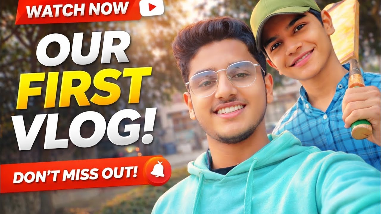 Our first vlog😍|Match Day🏏|Gone Wrong😱