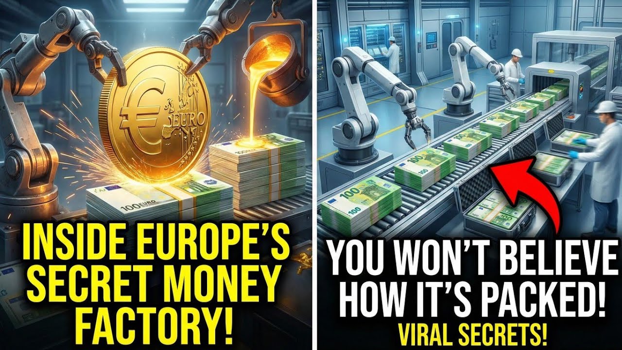 Inside Europe&rsquo;s Money Factory: How the Euro Is Printed and Secured (Full Process)
