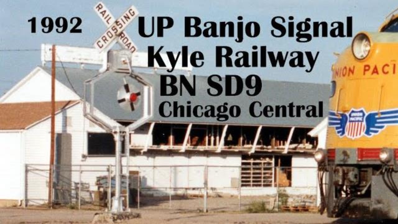 UP Banjo Signal 1992, Kyle Rwy on the Rock Island, BN SD9, Chicago Central GP10 (Part 14.1 of 4)