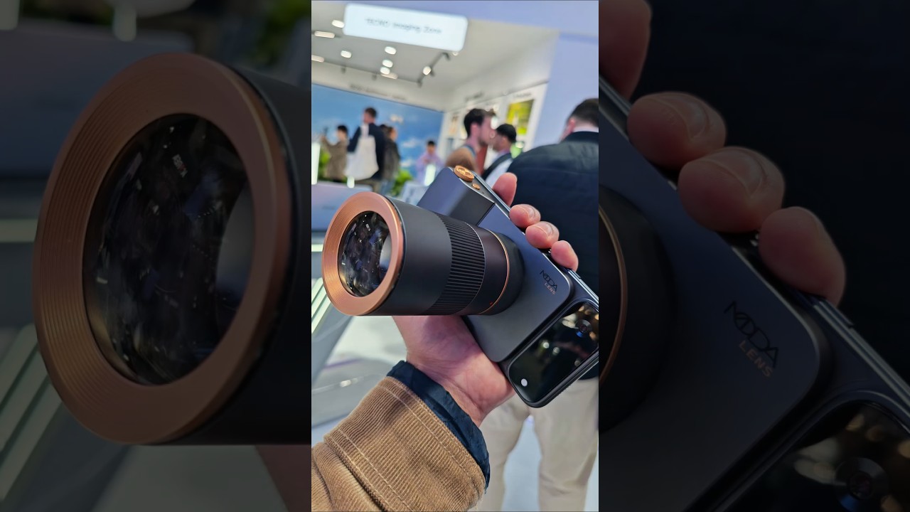 TECNO Atom Crazy Modular Phone #tecnoatom #modularphone #MWC2026 #conceptphone