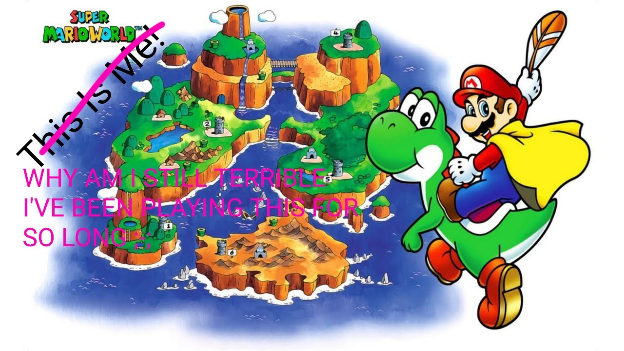 I CAN'T play super mario world...
