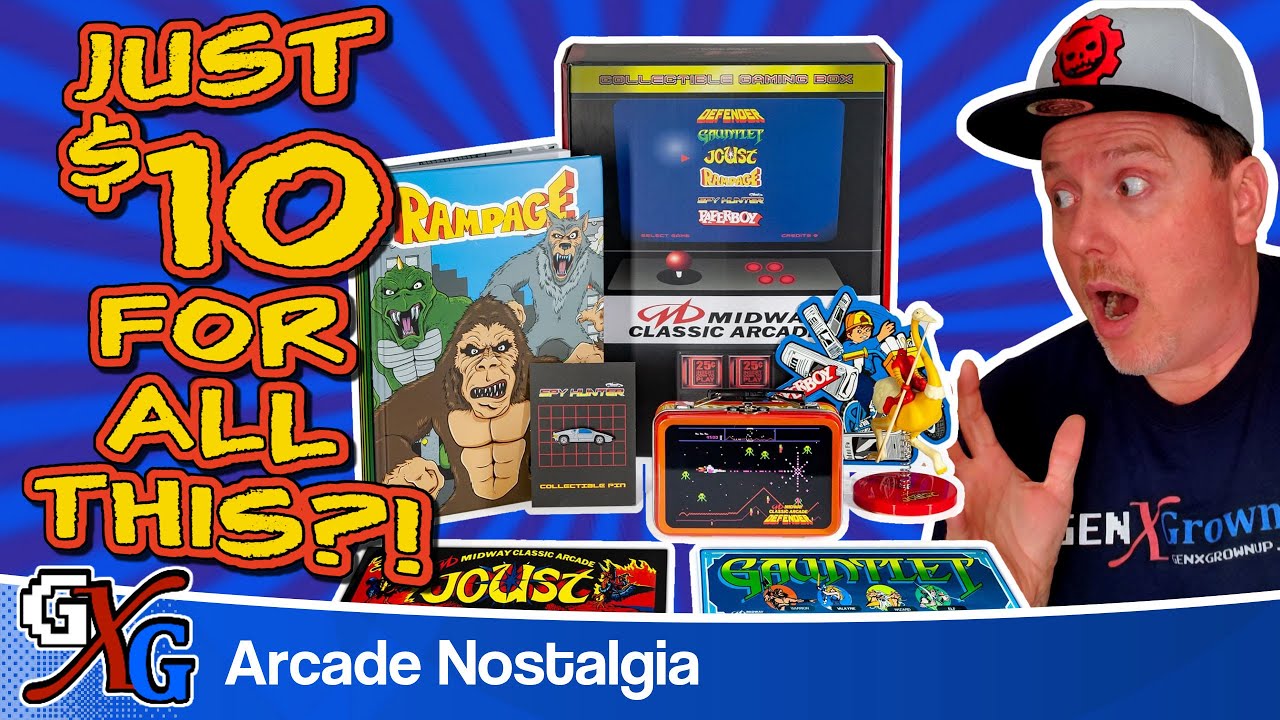 Midway Arcade Mystery Loot Box Review 