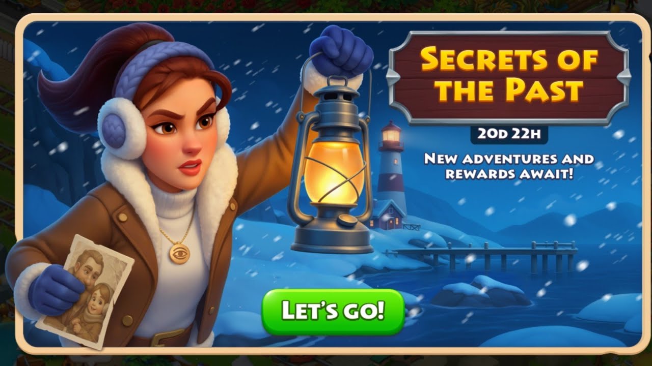 Secrets of the Past Event – Hidden Mysteries & Rewards Revealed! 🔎🔥-Day 1 /@township_dk
