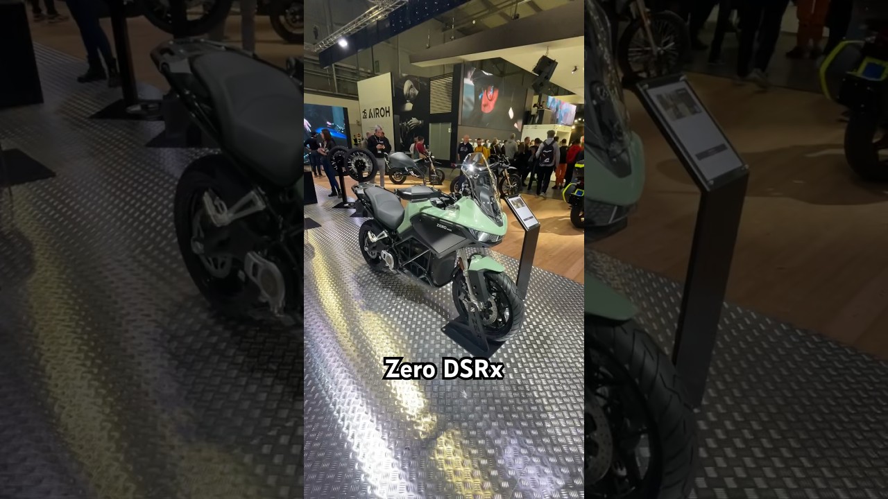 Fully Electric Adventure Motorcycle Zero DSRx #motorcycle #adventure