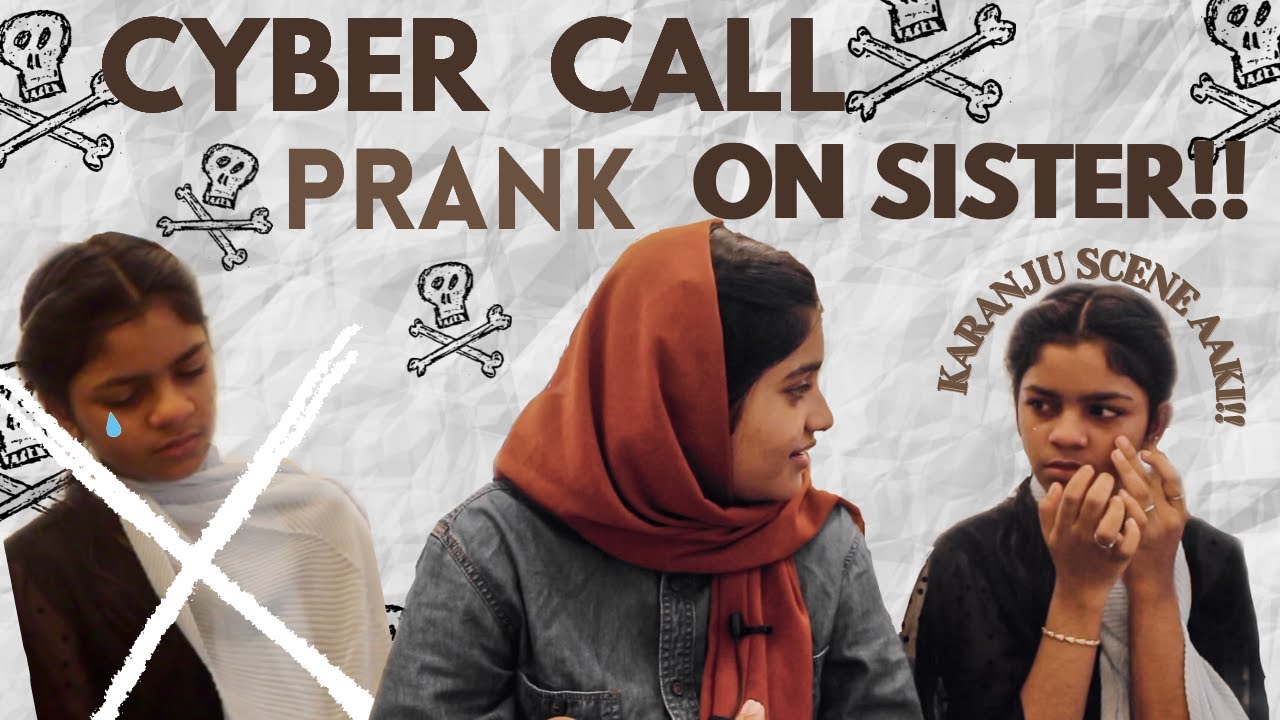 CYBER CALL PRANK ON SISTER!(SHE CRIED)😱|*GONE WRONG*|BUOYANT SISTERS